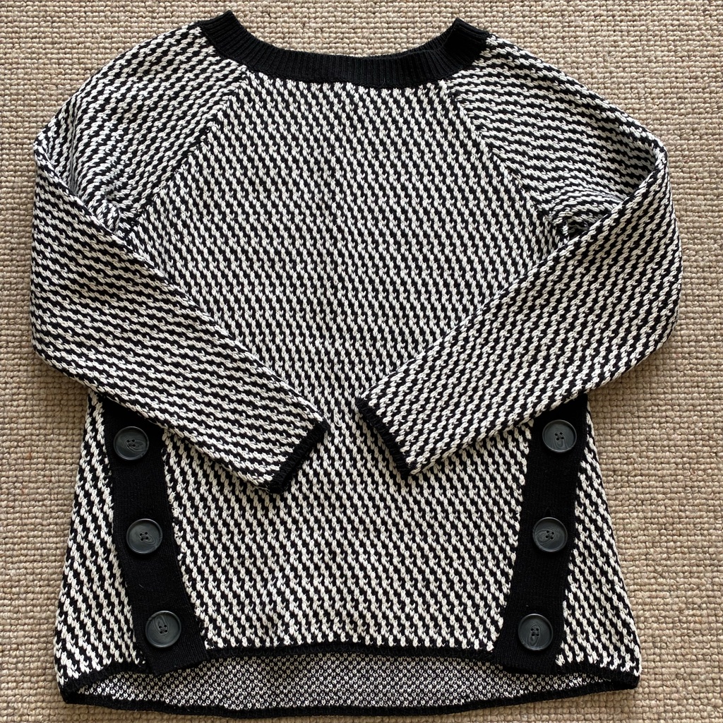 Loft Side Button Sweater